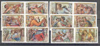 Burundi COB 702/07 + Airmails  Christmas II MNH Imperforate - Nuevos