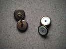 1 Paire De Boutons De Manchette Ancienne- - Cuff Links & Studs