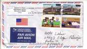 GOOD USA Postal Cover To ESTONIA 2010 - Good Stamped: Olympic Games ; Shibe Park - Lettres & Documents