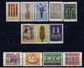 GR Griechenland 1966 Mi 921-32 Mnh Volkskunst - Ungebraucht