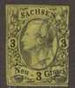 Saxony/ Sachsen 1855/56 3 NGr. Obliterie/ Used See Scan ! - Saxony