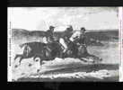 FRANCE Art Theodore GERICAULT - THE RACE , HORSE MEN Postcard 26978 - Paardensport