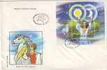 M1101-2-3 Romania FDC Contes Et Fables De Petre Ispirescu Faitytail 3 Nice Covers Perfect Shape - FDC