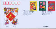 2000 CHINA THE SPRING FESTIVAL FDC - 2000-2009