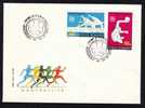 Romania FDC 3 COVERS, Olympic Games Montreal 1976 FULL SET. - Sommer 1976: Montreal