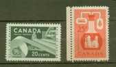 CANADA N° 289 & 290 * - Neufs