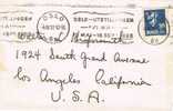 Carta OSLO (Noruega ) 1937.  Fechador Publicitario Especial - Brieven En Documenten