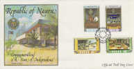 Nauru-1983 15th Anniversary Of Independence    FDC - Nauru