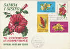 Samoa-1969 7th Anniversary Of Indipendence FDC - Samoa