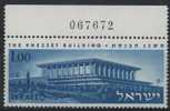ISRAEL Poste 313  ** MNH Parlement KNESSET Bord De Feuille Numéroté - Unused Stamps (without Tabs)