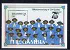 WAG Gambia 1985 Mi Bl. 19 - 604 Mnh Pfadfinderinnen - Gambia (1965-...)