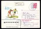 RUSSIA 1980 REGISTRED COVER  Stationery Cover With OLYMPIC GAMES MOSCOVA. - Hockey (Veld)