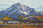 Smiley Creek Lodge At Sawtooth City, Idaho - Artist Lucille B. Graham - Altri & Non Classificati