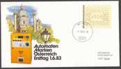 Austria Osterreich 1983 Automaten Marken 3.00 Sh FDC - Brieven En Documenten