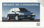 # ITALY 248 Peugeot 306 (31.12.94) 10000  -voiture,car- Tres Bon Etat - Autres & Non Classés