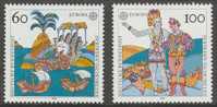 Deutsche Bundespost 1992 Europa CEPT Set Of 2 MNH - 1992