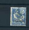 - FRANCE . LEVANT . 1902/20 . 25C. MOUCHON MODIFIE . OBLITERE - Used Stamps