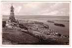 GERMANY - Rüdesheim , General View With Monument, Year 1952, Damagrd Stamps - Hoehr-Grenzhausen