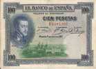 - ESPAGNE - BILLETS -  ROYAUME - 100 PESETAS - 1 ER JUILLET 1925 - N° F2 087 597 - - Sonstige & Ohne Zuordnung