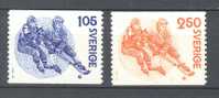 Sweden 1979 Mi. 1053-54 Bandy MNH** - Ungebraucht