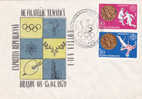 Olympic Games Montreal,ESCRIME FENCING Stamps On Cover Obliteration Concordante Pierre De Coubertin - Romania. - Fencing