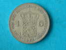 1923 - 1 GULDEN / KM 161.1 ( Silver Uncleaned Coin - For Grade, Please See Photo ) ! - Zilveren En Gouden Munten