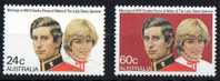 Australia 1981 Royal Wedding Charles & Diana MNH - Ongebruikt