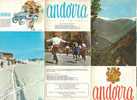 B0191 Brochure Turistica ANDORRA 1969/Rio Valira/Soldeu/Sant Joan De Caselles - Tourisme, Voyages