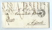 GERMANY - FRANKFURT, Envelope Memorandum, Prephilately, Marks, 1856. (3) - Vorphilatelie