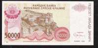 CROATIA  PR21  50.000  DINARA  1993 #A06   KNIN     UNC. - Servië