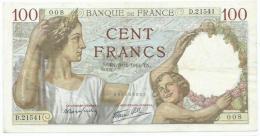 Billet 100 Francs Sully TN.30.4.1941.TN - 100 F 1939-1942 ''Sully''