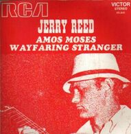 SP 45 RPM (7")  Jerry Reed  "  Amos Moses  "  Promo - Collector's Editions