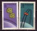 R3223 - POLOGNE POLAND Yv N°1209/10 ** Espace Space - Ongebruikt