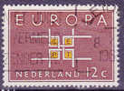 EUROPA - CEPT - Michel - 1963 - Nederland - Nr 806 - Gest/OblIUs - 1963