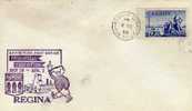Carta, Exhibition, REGINA-SASK 1958 ( Canadá), Cover, Letter - Covers & Documents
