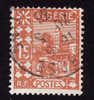 ALGERIE  1926   -  Y&T 39   -  15c  Brun Jaune    -  Oblitéré - Usati