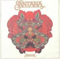 LP 33 RPM (12")  Santana  "   Festival   "  Hollande - Rock