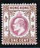 Hong Kong 1903 Sc# 71 *MH - Ongebruikt