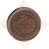 Schweiz Suisse: 2 Rappen / Cents  1851 (Bronze O 20mm, 3g)  Ss / Vf   Gereinigt - Nettoyée - Cleaned - 2 Centimes / Rappen