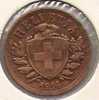 Schweiz Suisse: 2 Rappen / Cents  1914  (Bronze O 20mm, 3g)  -vz /- Xf  Gereinigt - Nettoyée - Cleaned - 2 Centimes / Rappen