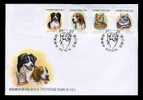 FDC Taiwan 2006 Pet Stamps (IV) Dog Cat - FDC
