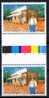 Australia 1982 Post Offices 27c Alice Springs Gutter Pair MNH - Ongebruikt