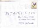 GOOD FINLAND Postal Cover 2008 - Good Stamped: Lilac - Lettres & Documents