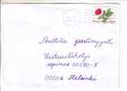 GOOD FINLAND Postal Cover 2006 - Good Stamped: Flower - Lettres & Documents