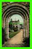 DRYBURGH, SCOTLAND - DRYBURGH ABBEY - THE WEST DOORWAY - WRITTEN IN 1913 - VALENTINES SERIES - J.V. - - Berwickshire