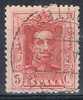España 5 Cts Rosa Alfonso XIII, Num 312b º - Used Stamps