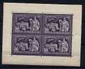 H Mi.Nr. 1065 Petite Feuille De 4 Ex **  Postfrich  Camion Truck Facteur Postman - Unused Stamps