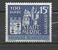 SAAR 1957 - MERZIG CENTENARY  - MNH MINT NEUF NUEVO - Neufs