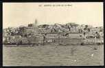 CPA  PRECURSEUR- PALESTINE- JAFFA EN 1900 VUE DU COTÉ DE LA MER- LE PORT DE PECHE - BARQUES- - Palestine