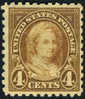 US #585 Mint Hinged 4c Martha Washington Perf 10 From 1925 - Ongebruikt